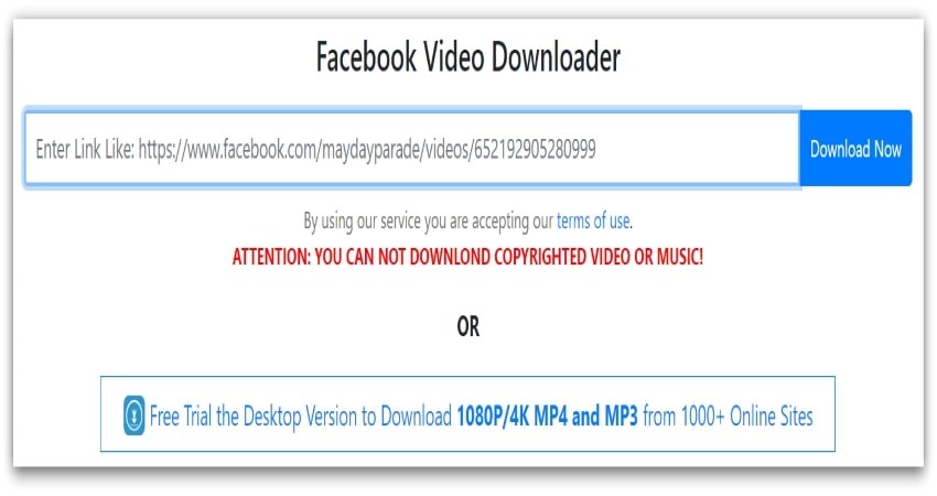 downloader video from facebook