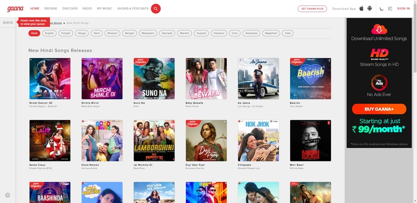 hd hindi songs download for android mobile