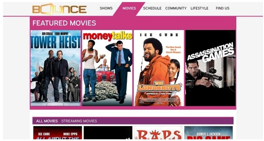 kostenlose Online-Film-Streaming-Site-Bounce TV