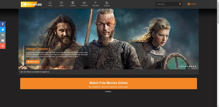 Kostenlose Film-Streaming-Webseiten - CMovies