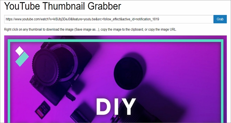 thumbnail grabber