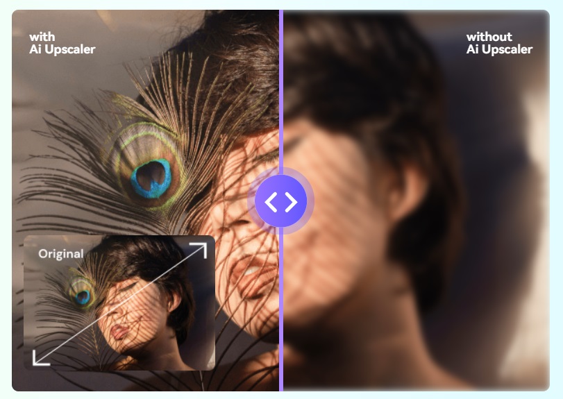 améliorer les images facilement avec media io AI Image Enhancer