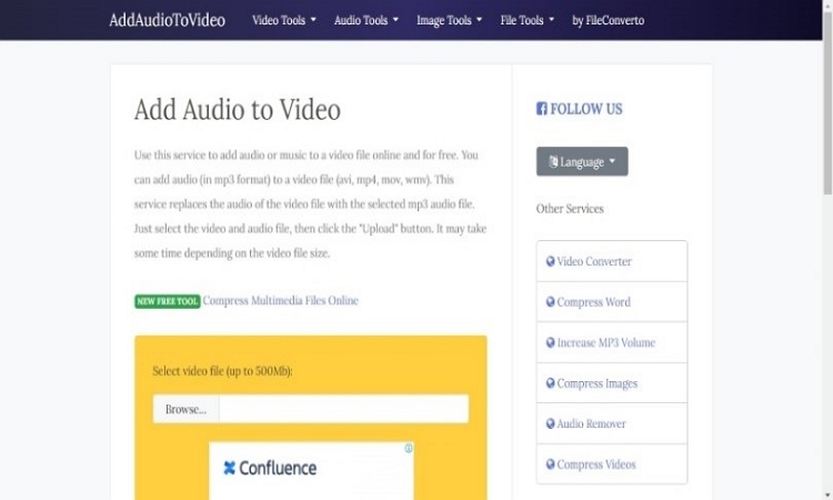 add audio to video 