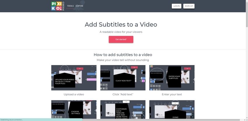 add subtitles to video for free online