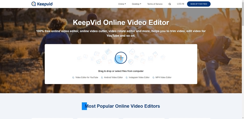 brighten dark videos in KeepVid