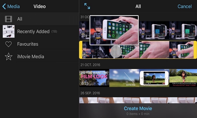 how to add music to imovie on iphone