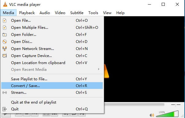 convert M4B to MP3 with VLC-step2
