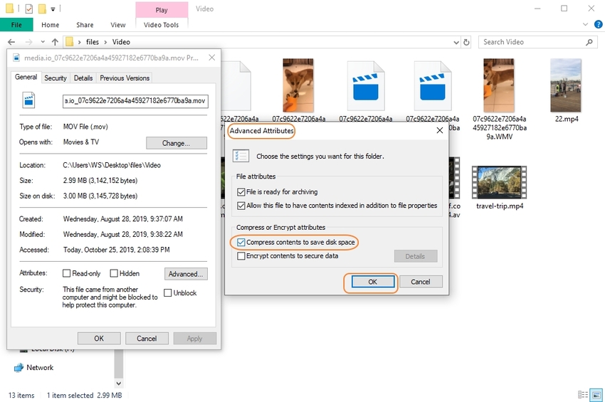 downsize video for web mac