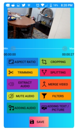 mute video android - 3