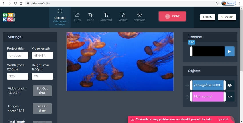 How to create GIF online with Pixiko 