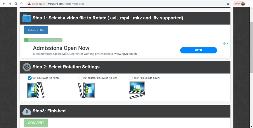 video rotate editor-Mp3care