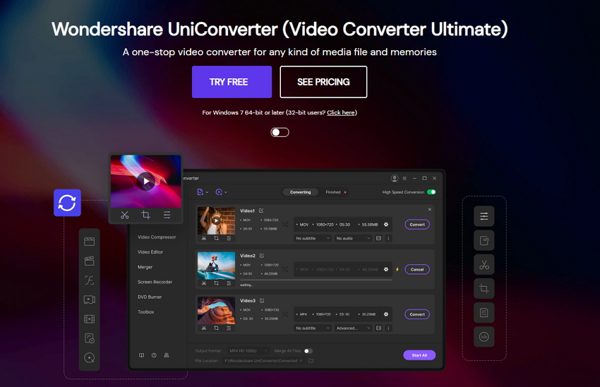 wondershare uniconverter cast to tv no device found