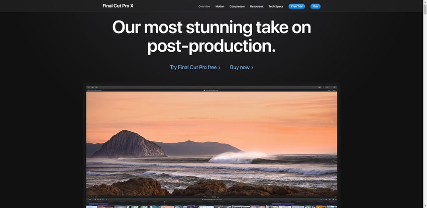 Video Editor for Macbook-Final Cut Pro