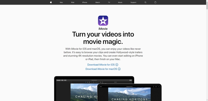 macbook pro imovie free download