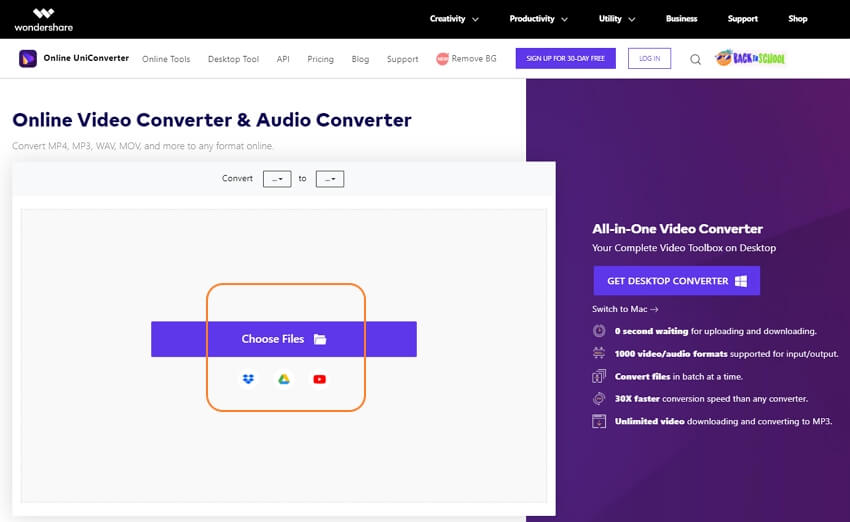 convert audio file for youtube online free