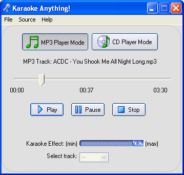 karaoke anything isolate voice